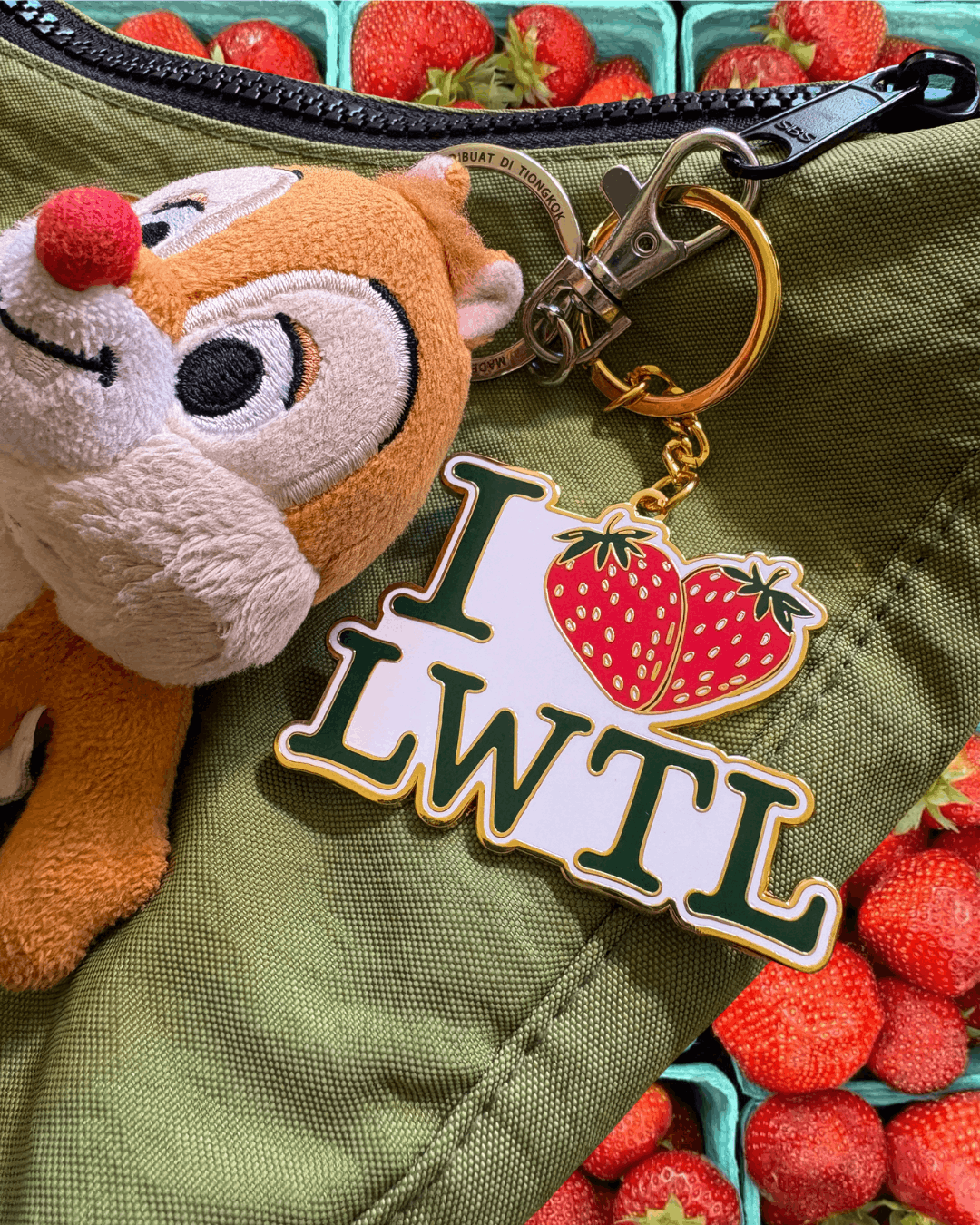 I ❤️ LWTL Bag Charm Available 6/16 7pm est