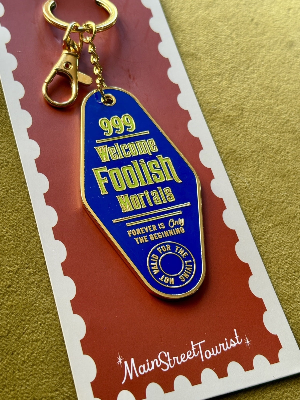 Foolish Mortal Bag Charm