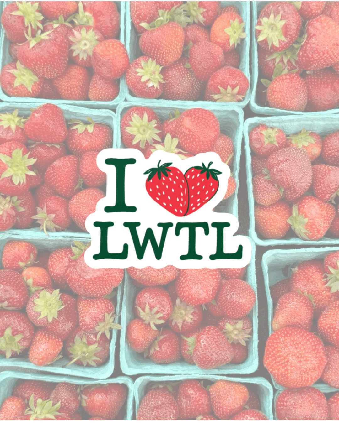 I ❤️ LWTL Sticker Available 6/16 7pm est