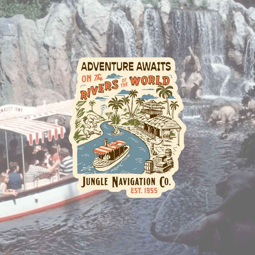 Rivers Of The World Sticker