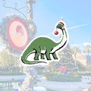 Holly Jolly Gertie Sticker
