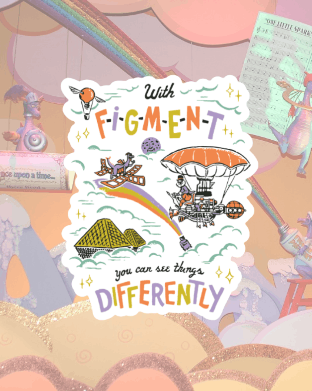 One Little Spark Sticker