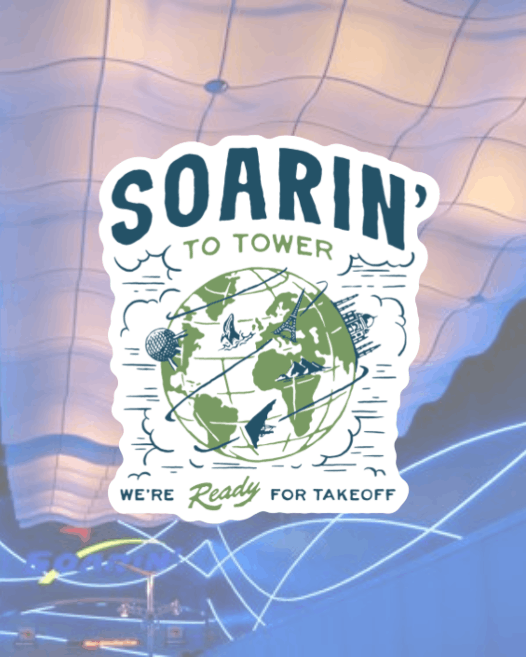 Ready For Take Off Sticker