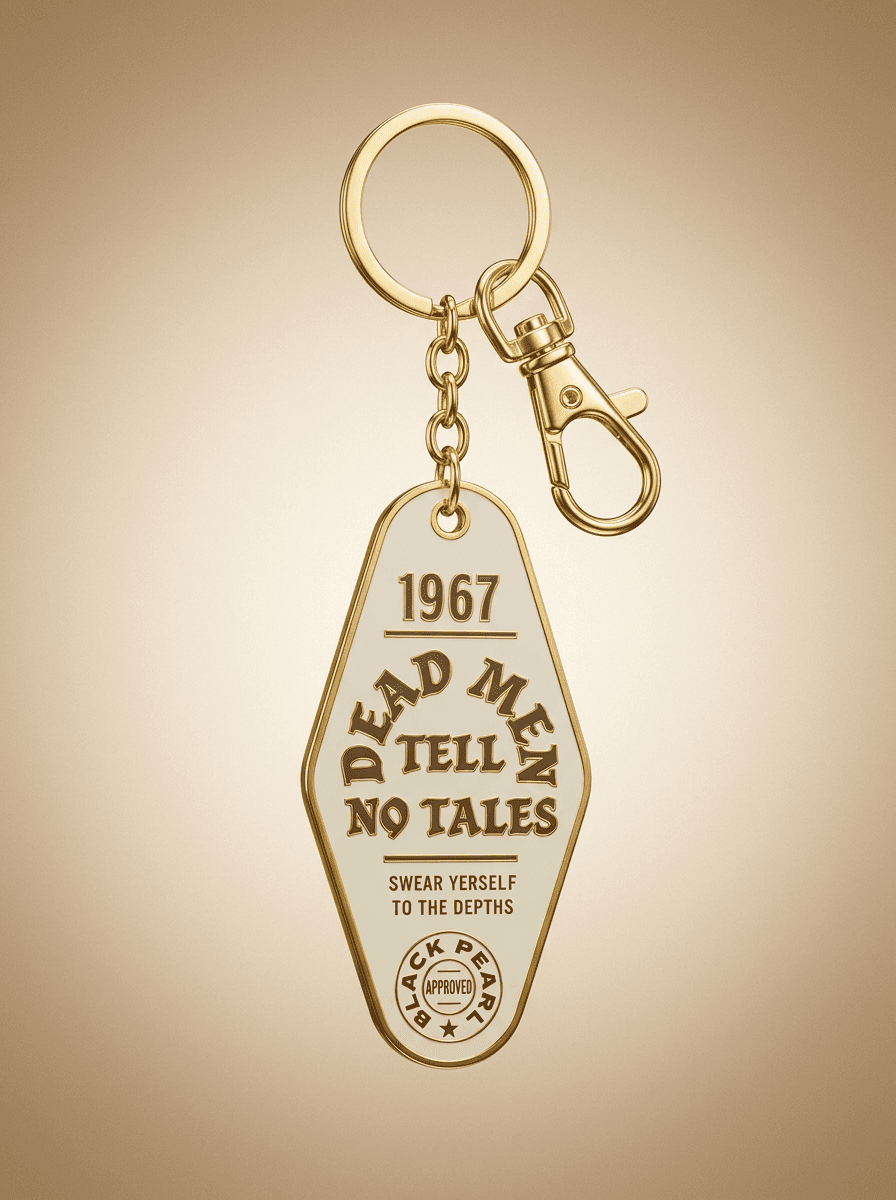 Dead Men Bag Charm