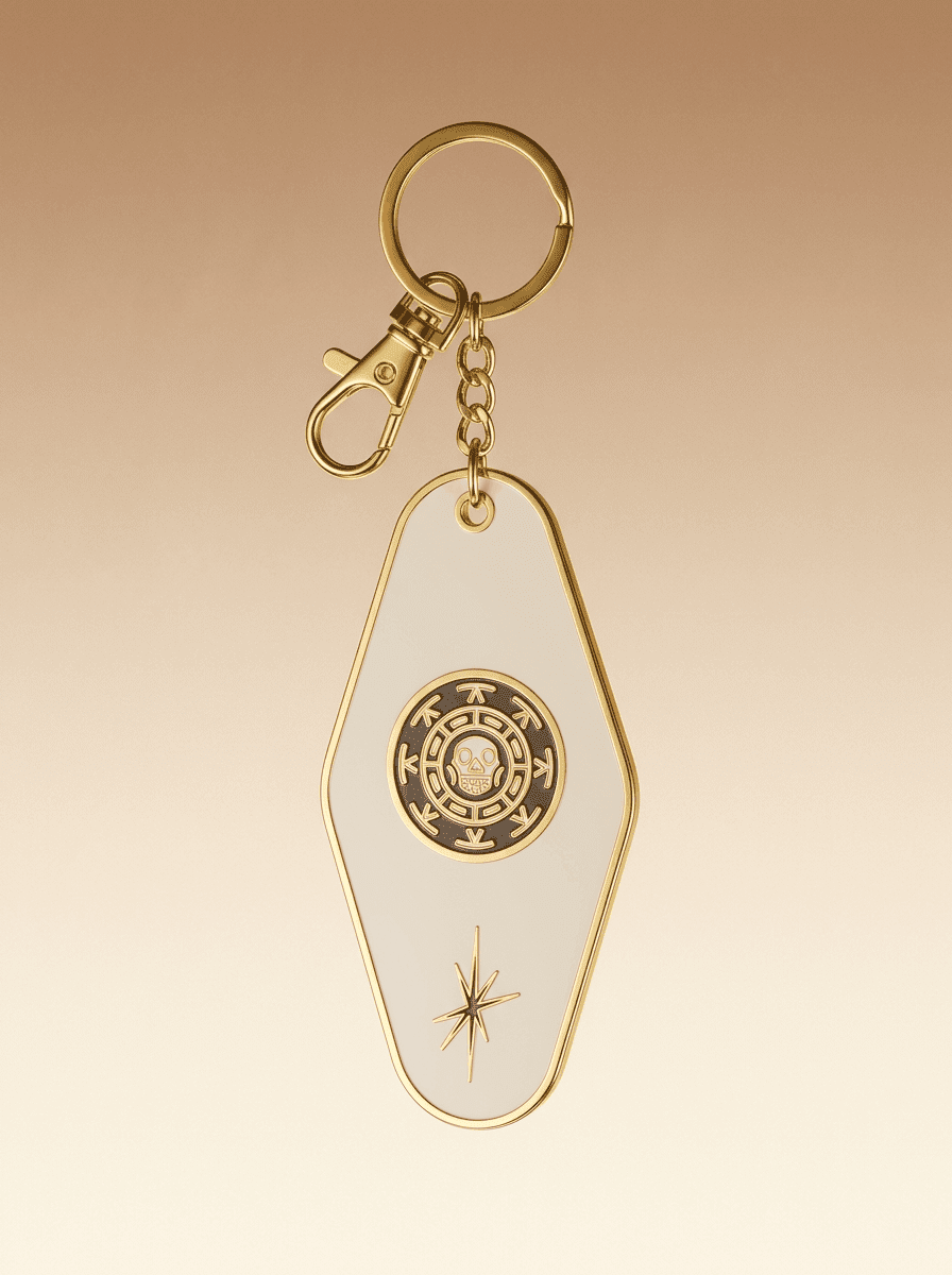 Dead Men Bag Charm